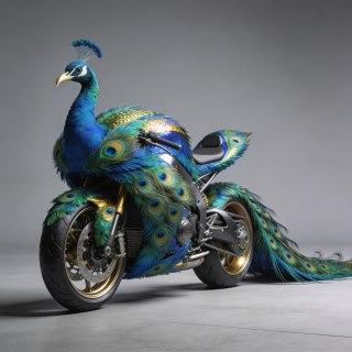 Peacock Bike
