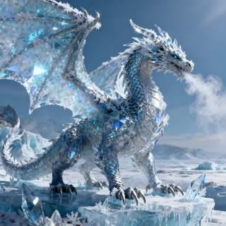Frozen Ice Dragon