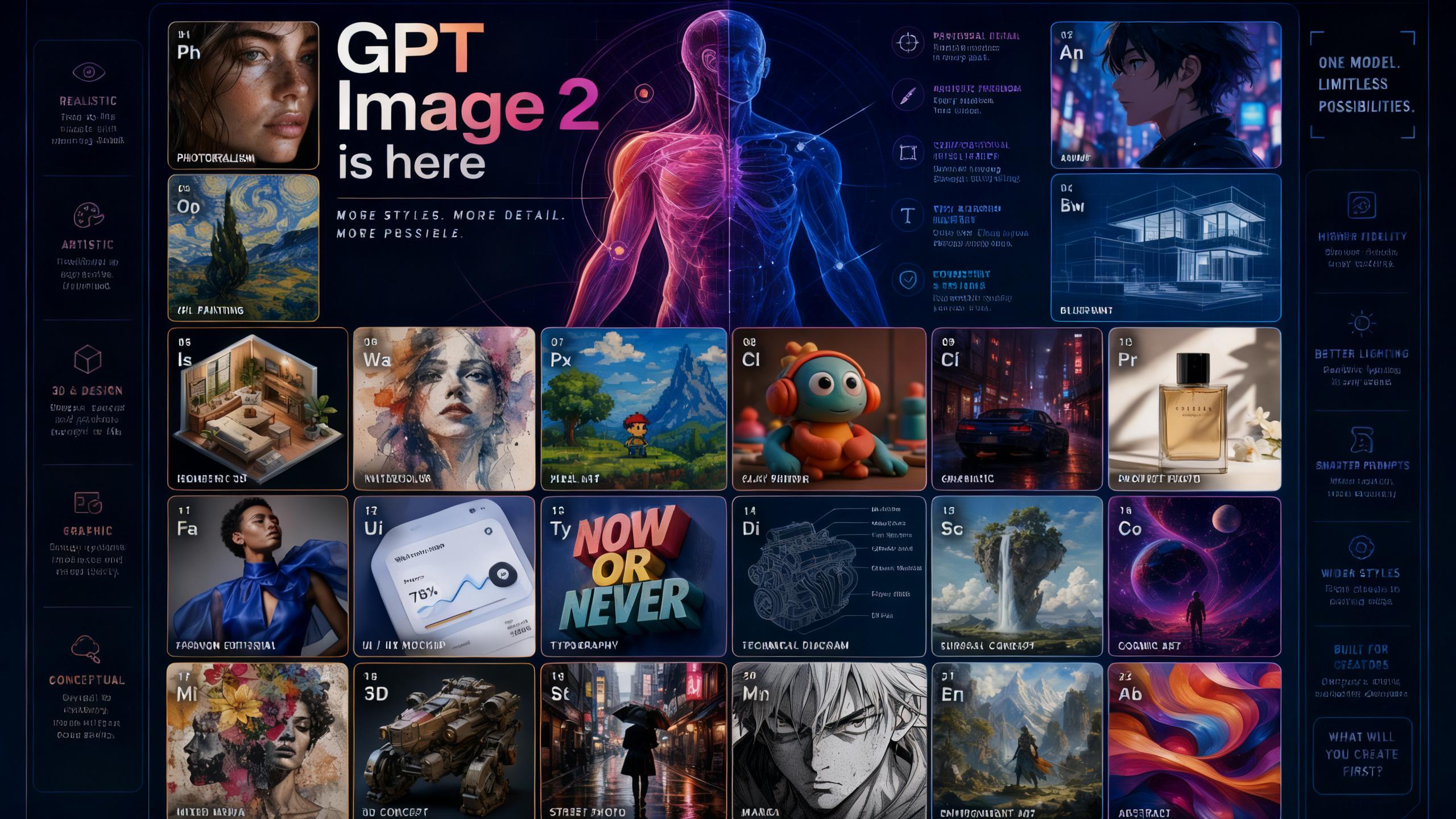 GPT Image 2 AI Image Generator — OpenAI's Most Advanced Image Model | NeonLights