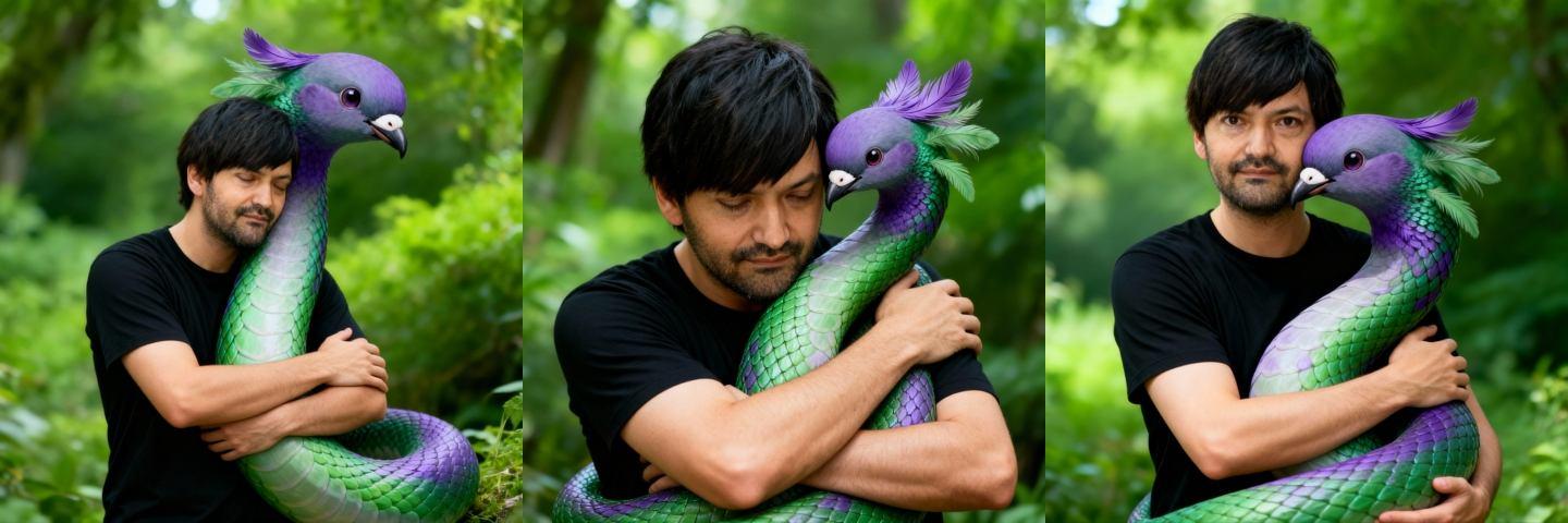 Example of hugging Sigeon Pex effect